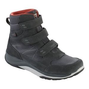L.L. Bean Men's Snow Sneakers Mid Hook-and-Loop